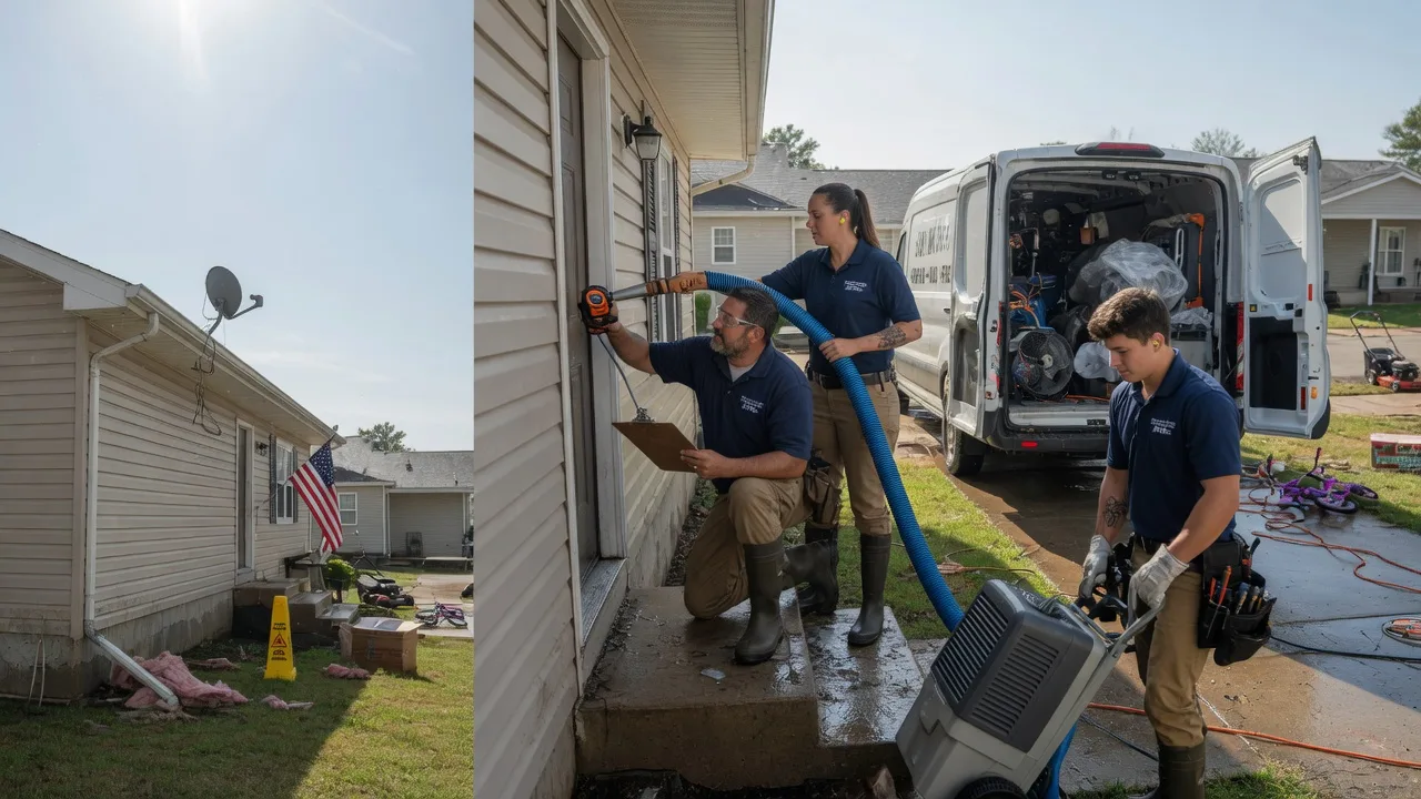 Ceiling Water Damage Restoration in Newfolden, MN near me